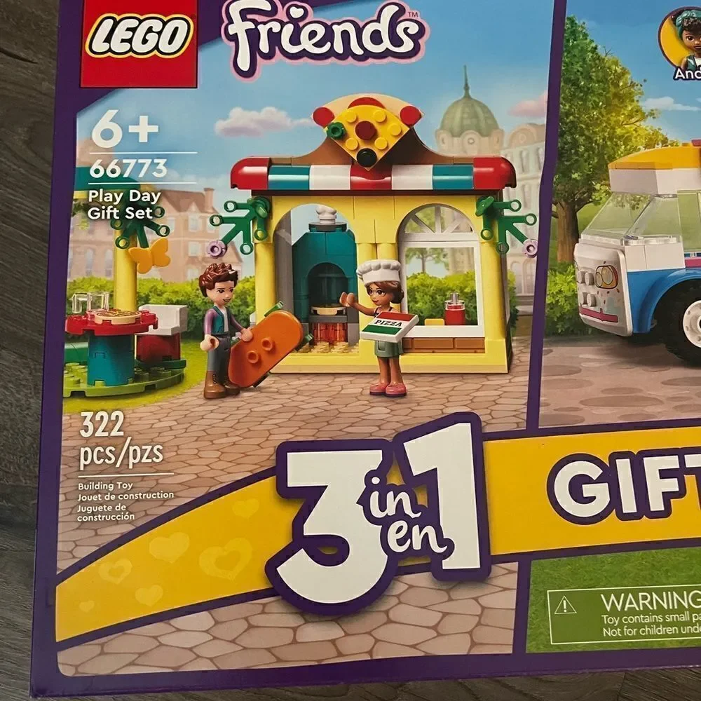 LEGO Friends Play Day Gift Set 66773, 3 in 1 Building Toy Set